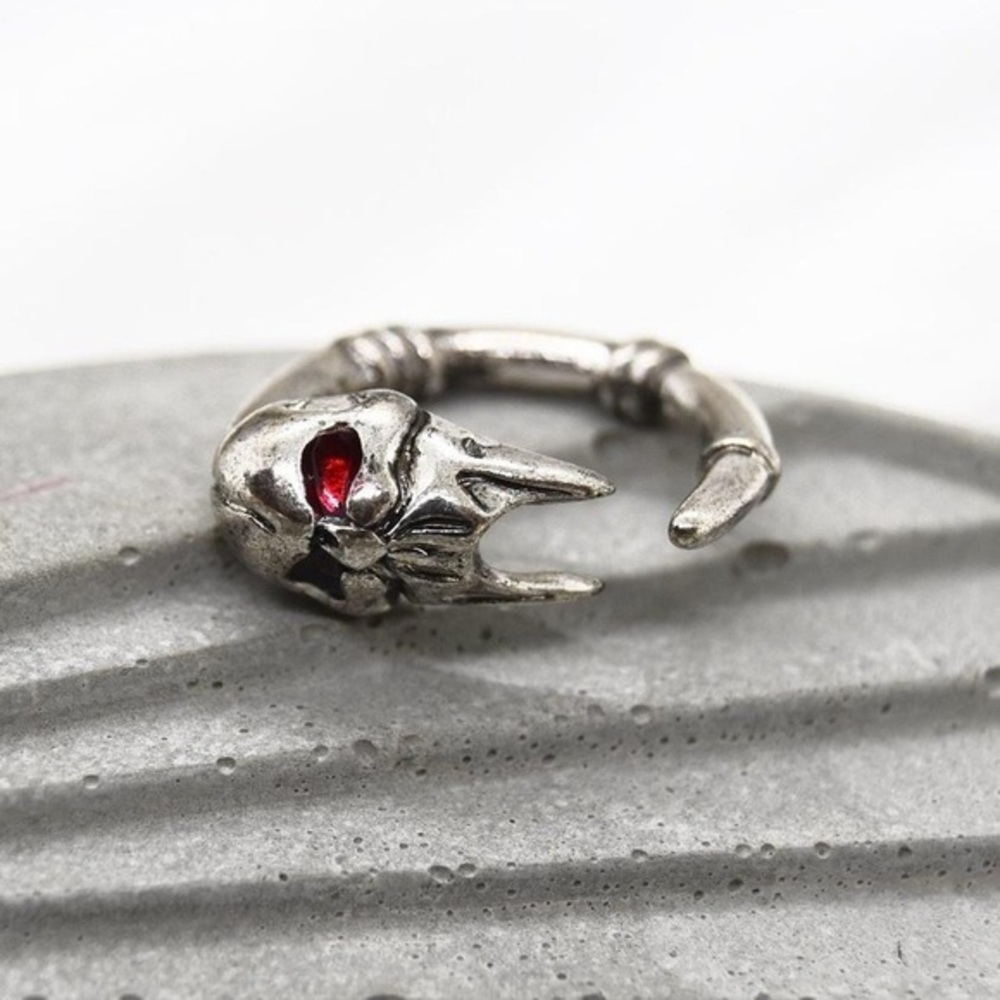 Fierce Skull Mask Ring